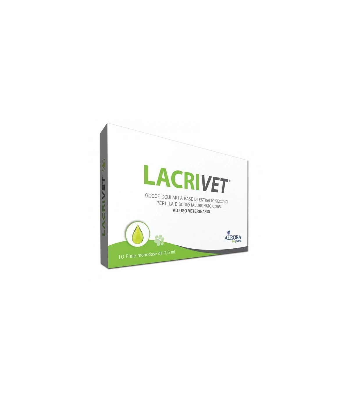Aurora Biofarma Lacrivet Gocce Oculari 10 Fiale 0,5 Ml