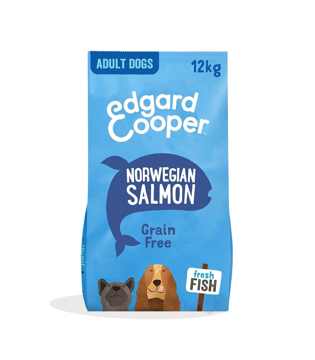 Edgard & Cooper Adult Carne Fresca Di Salmone Norvegese Senza Cereali 12 Kg