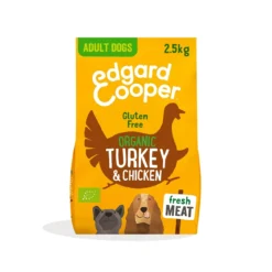 Edgard & Cooper Adult Carne Fresca Di Tacchino E Pollo Biologici Senza Glutine 2,5 Kg