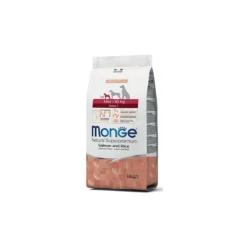 Monge Cane Adult Mini Salmone E Riso 7,5 Kg