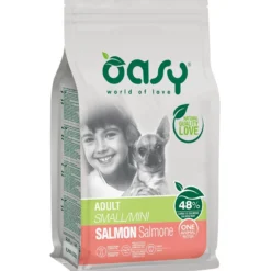 Oasy Cane Adult One Protein Small Mini Salmone 2,5 Kg