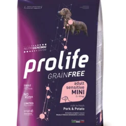 Prolife Cane Grainfree Adult Sensitive Maiale & Patate Mini 2 Kg
