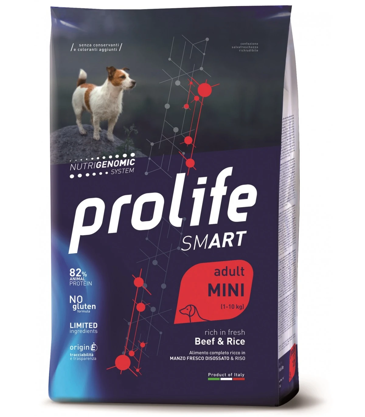 Prolife Cane Smart Adult Manzo & Riso Mini 2 Kg